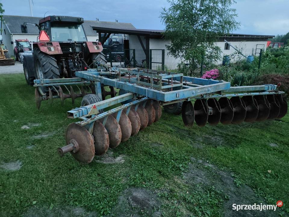 Brona talerzowa talerzówka ciągana 4 metry kujawsko-pomorskie