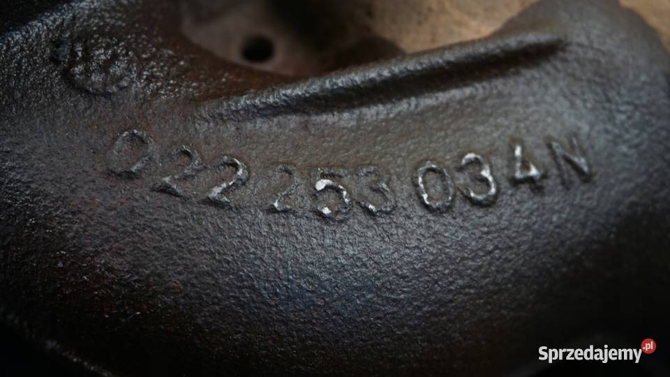 AUDI TT 8J A3 EOS GOLF 32 V6 08r BUB kolektor