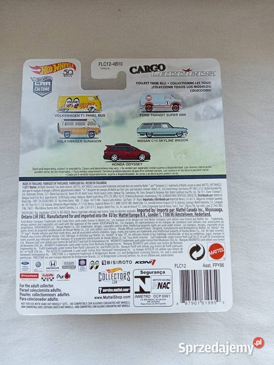 Hot Wheels Premium Volkswagen Cargo protektor Plastik