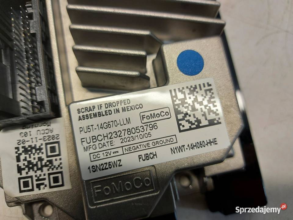 Ford Ranger VI 6 Moduł sterownik nawigacji osobowe sprzedam