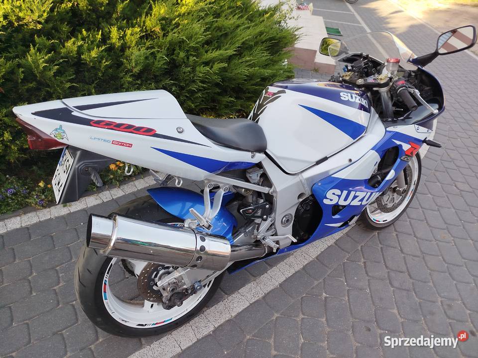 Suzuki GSXR 600 K1 K2 K3 Rok produkcji 2001 Rypin