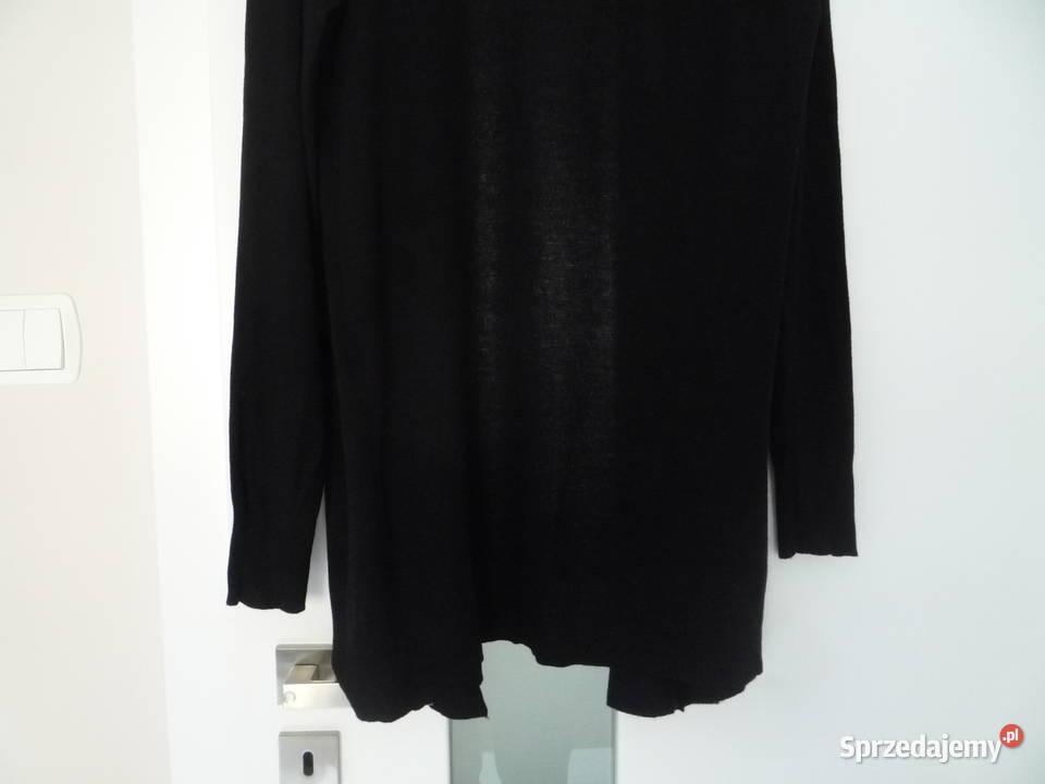 Reserved 40L Czarny kardigan Sweter Narzutka Szczecin