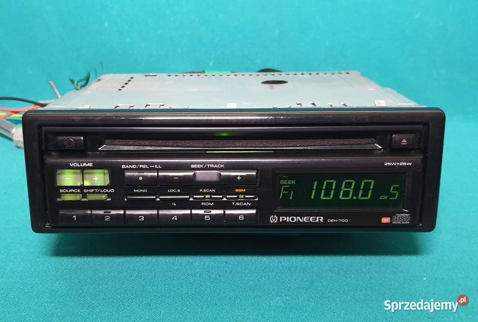 Radio Pioneer DEH700 RETRO Vintage 1990r Kielce