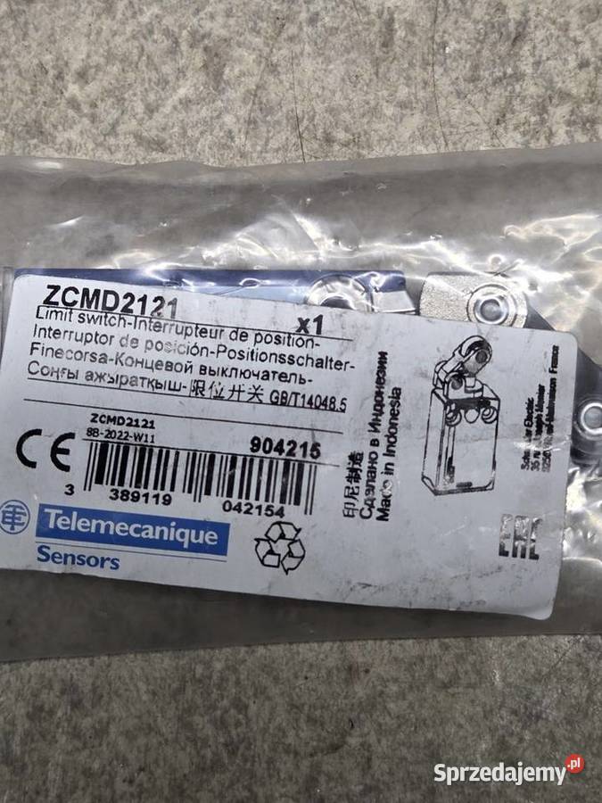 Wyłącznik krańcowy Telemecanique ZCMD2121 Rzepin sprzedam