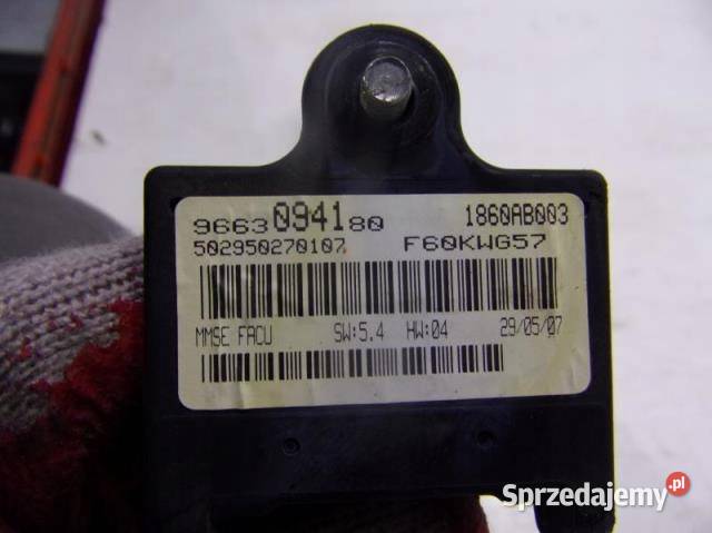 9663094180 MODUŁ STEROWNIK 4007 OUTLANDER Komputery lubelskie