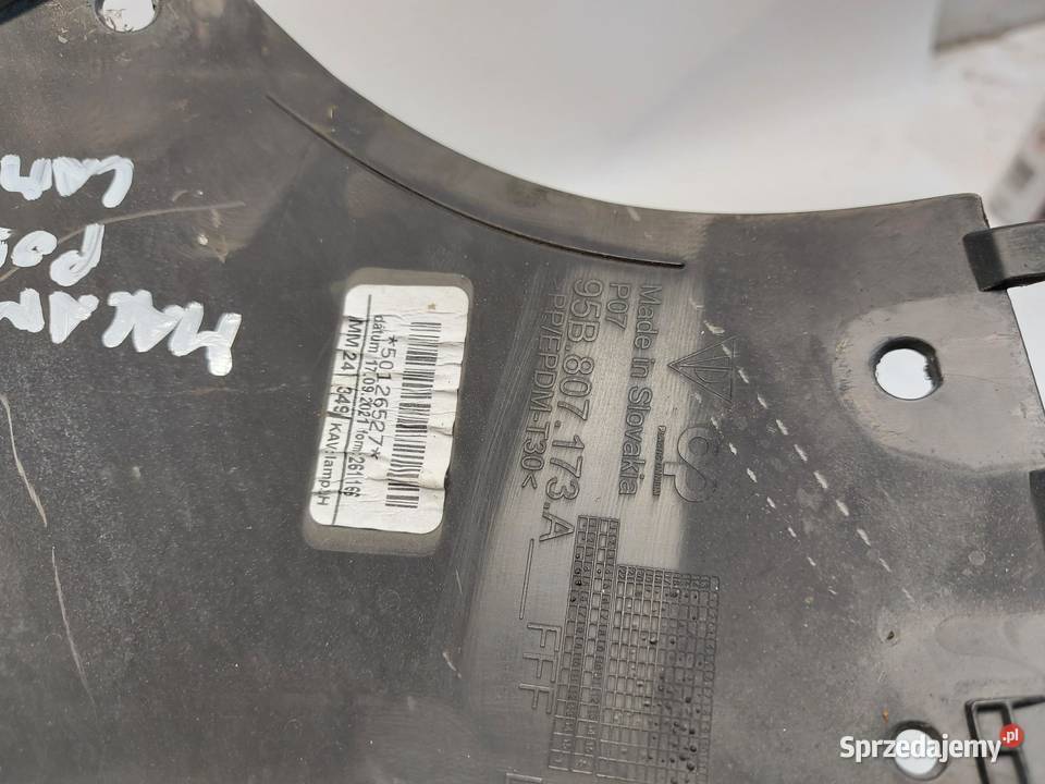 PORSCHE MACAN S 95B Osłona lampy przód lewa