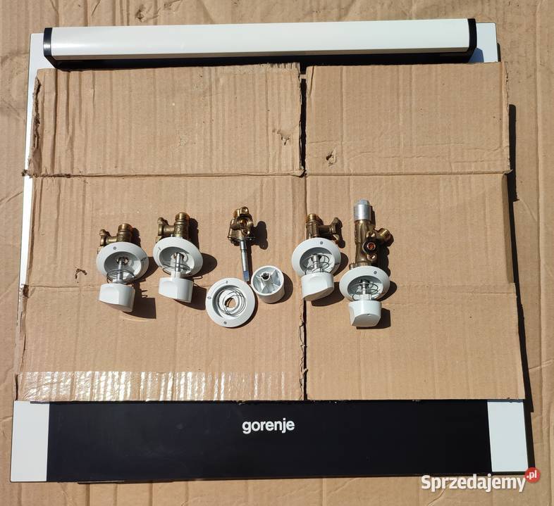 Kuchenka Gorenje GN 51100AW zawory palników Kuchenki i piekarniki Police