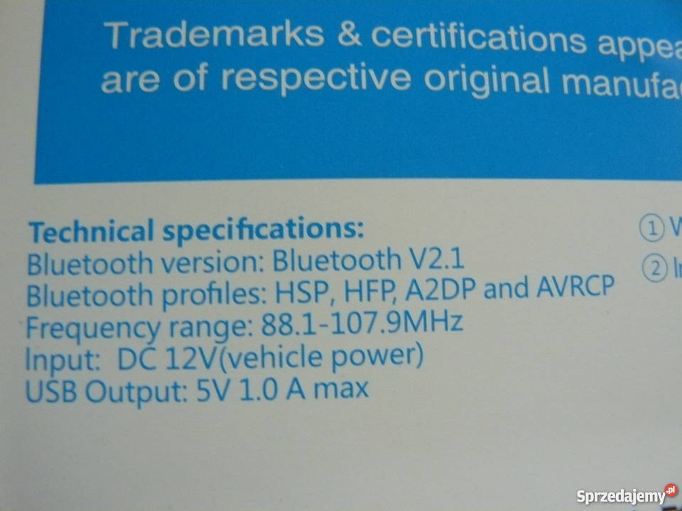 Transmitery z Bluetooth MP3 Nowa Sól