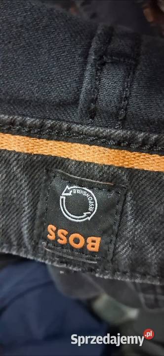 Spodnie boss czarne lubelskie Łuków