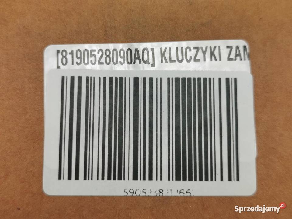 KOMPLET WKŁADEK ZE STACYJKĄ KLUCZYKI 6PIN