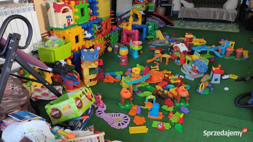 Vtech mega zestaw tory policja parking itp podkarpackie Rzeszów sprzedam