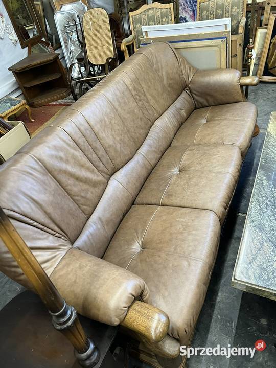 Skórzana kanapa Maszów
