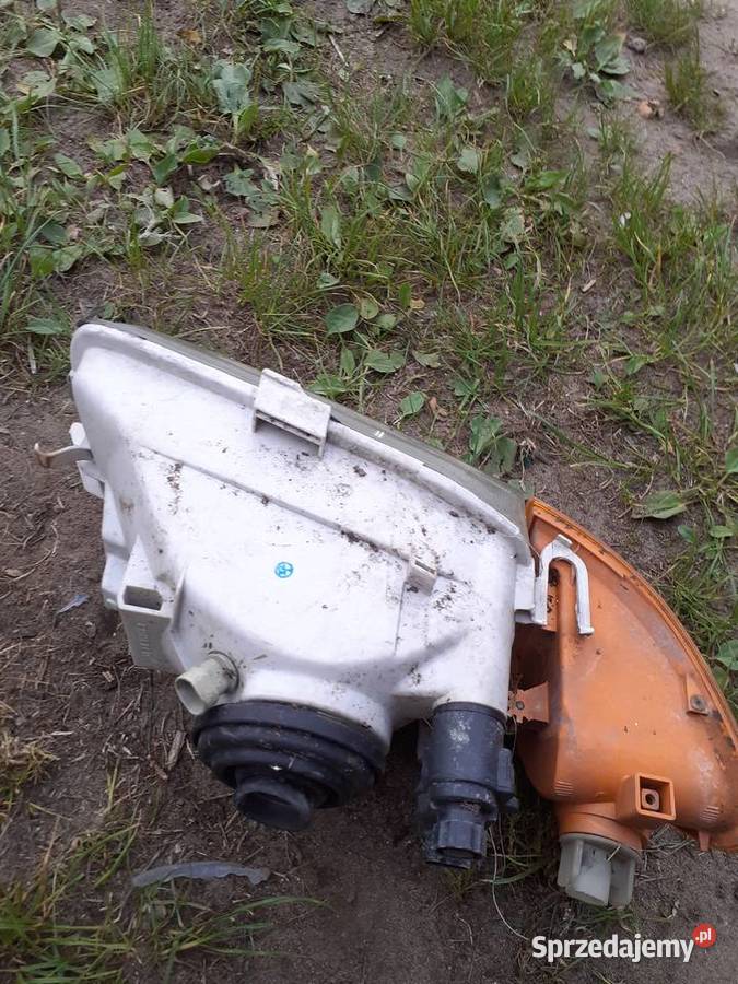 Lampy lewa prawa przód z kierunkami Opel Astra F Środek Łowcza