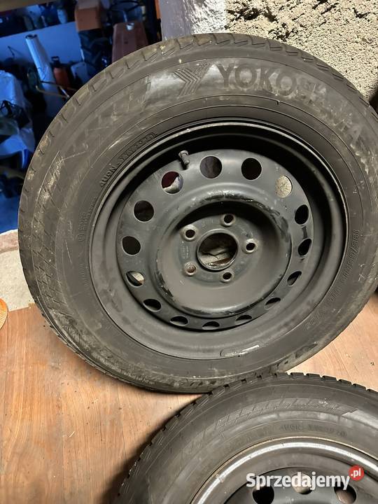 Felgi 5x1143 opony zimowe Yokohama 19565R15 Limanowa