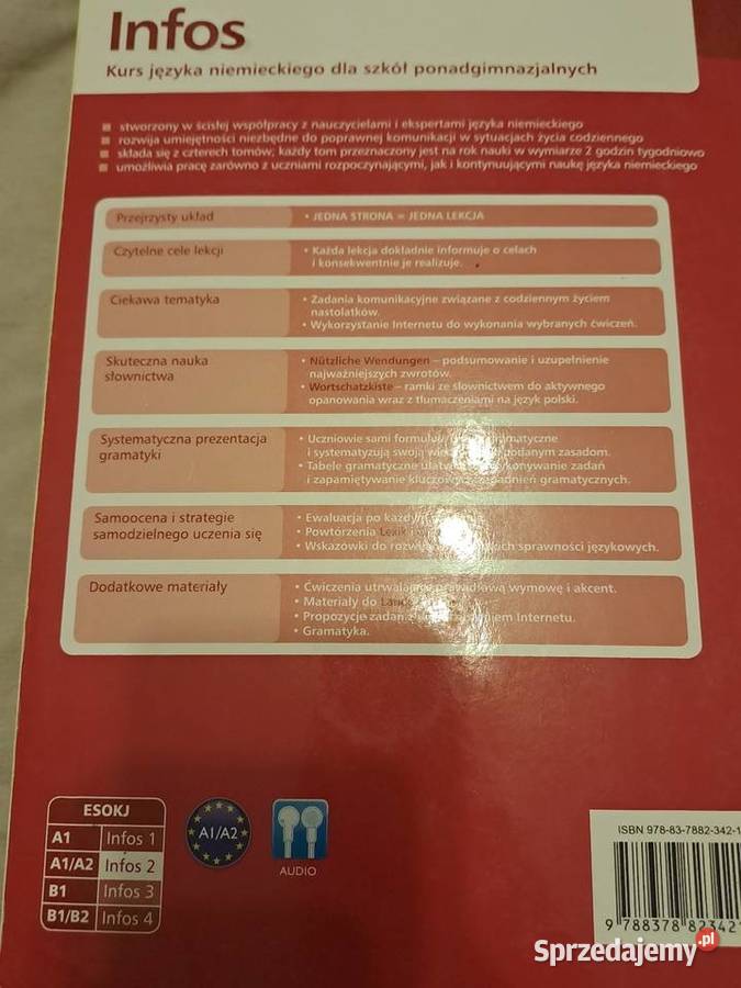 Infos 2 Podręcznik Wrocław sprzedam