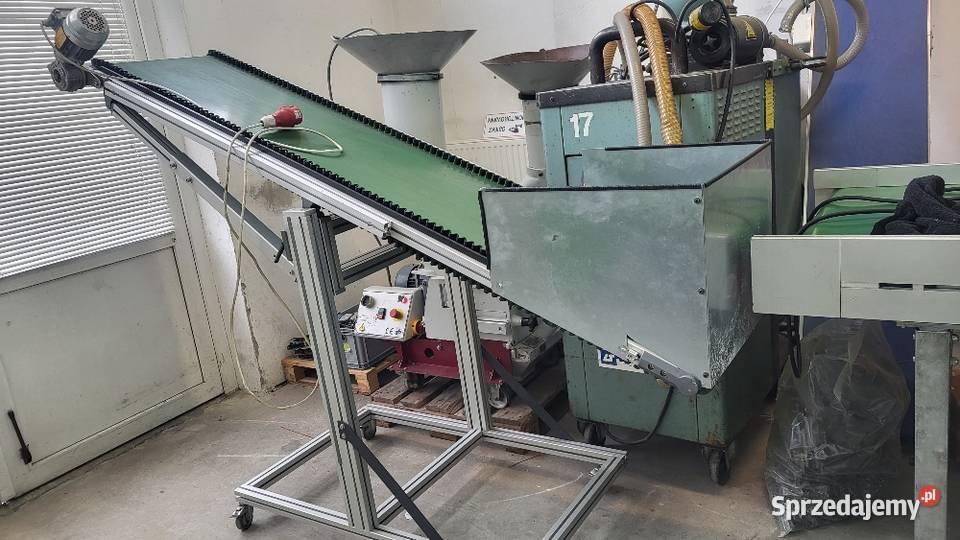 Taśmociąg prosty 225 x 50 przenośnik taśmowy Białogard