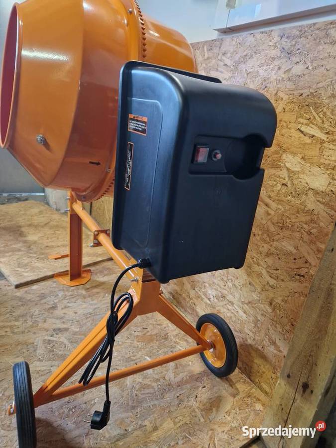 Betoniarka KraftDele elektryczna 230 v 140L 850W sprzedam
