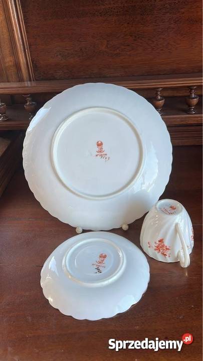 Spodek Dawid Chapman Sons Made in England 1896 r Porcelana i szkło Gdańsk