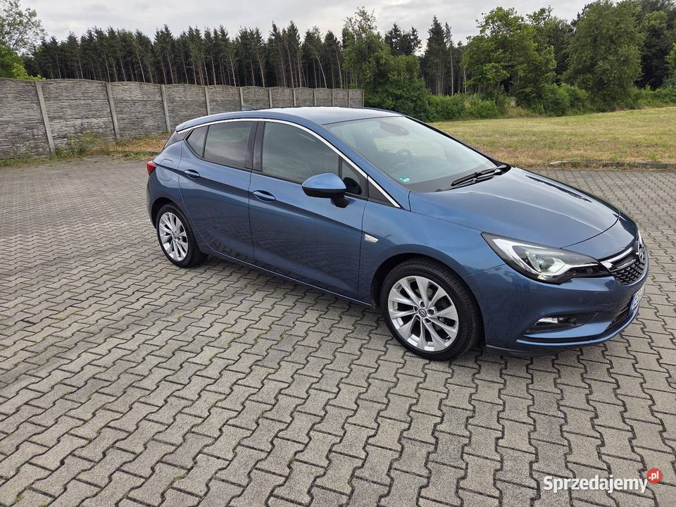 Opel Astra 14 TURBO 150 Automat LED NAVI Radar czujnik parkowania Września