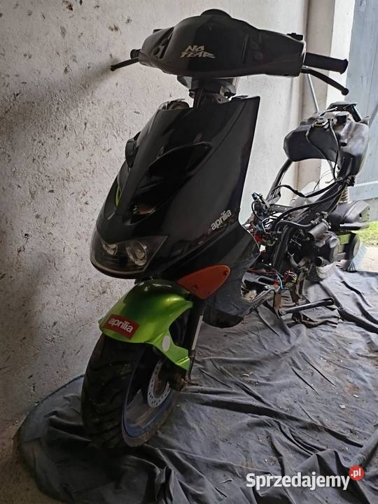Aprilia Sr 50 ditech sportowy wydech Leovince Strzegom