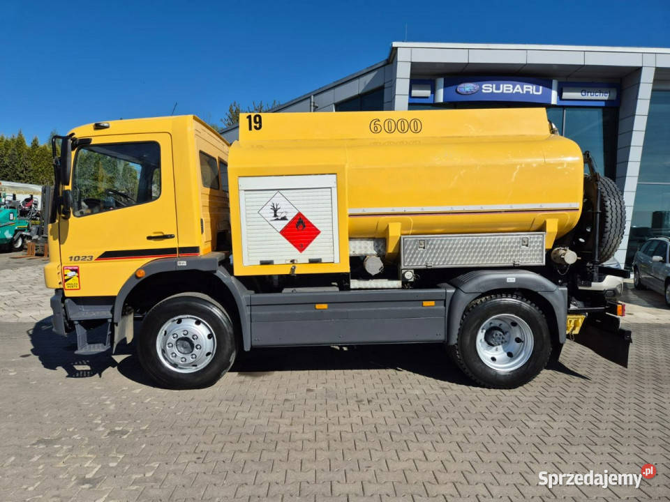 Mercedes Atego 1023 4X4 MercedesBenz 1023 AK 4X4 6374cm3 śląskie Łaziska Górne