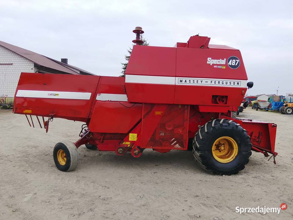 Kombajn Massey Ferguson 487 Specjal sieczkarnia mazowieckie Skaryszew