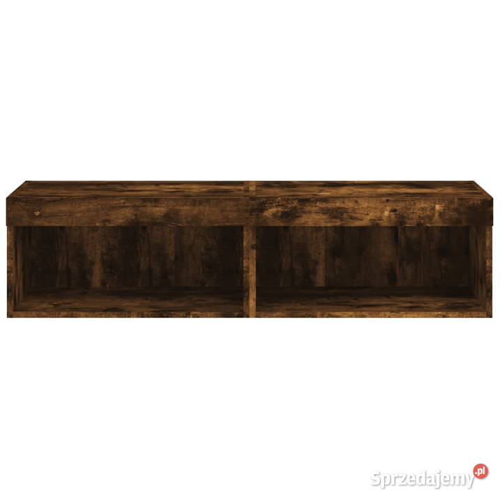 Szafki pod TV z LED 2 przydymiony dąb 60x30x30 mazowieckie Warszawa