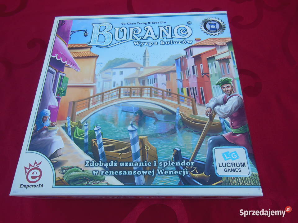 Gra planszowa Buranowyspa kolorów Wrocław