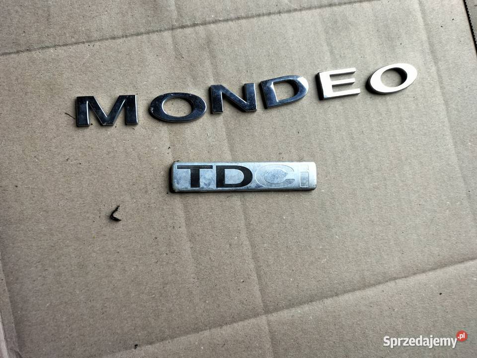 FORD MONDEO MK3 TDCI ZNACZEK NAPIS EMBLEMAT Kamień-Kolonia