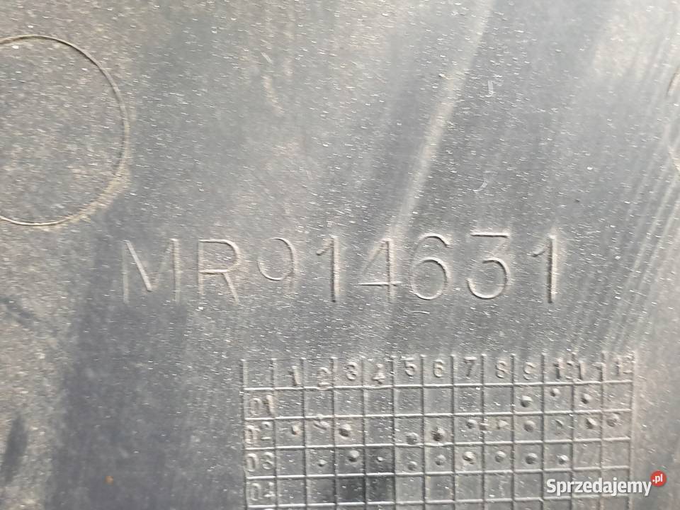 Mitsubishi Space Star 19 DID OSŁONA SILNIKA