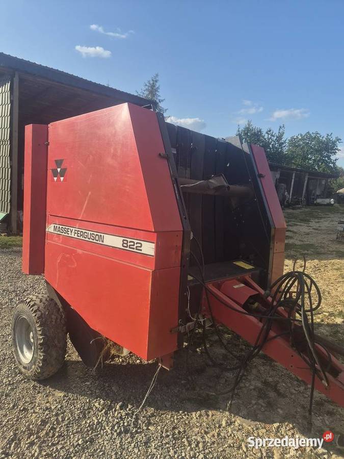 Prasa rolująca massey ferguson 822 Massey Ferguson Zamość
