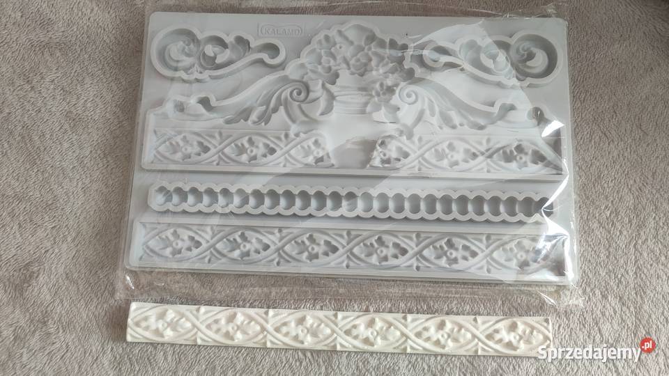 Forma silikonowa duża ozdobna kafelki do kafelek śląskie Tarnowskie Góry