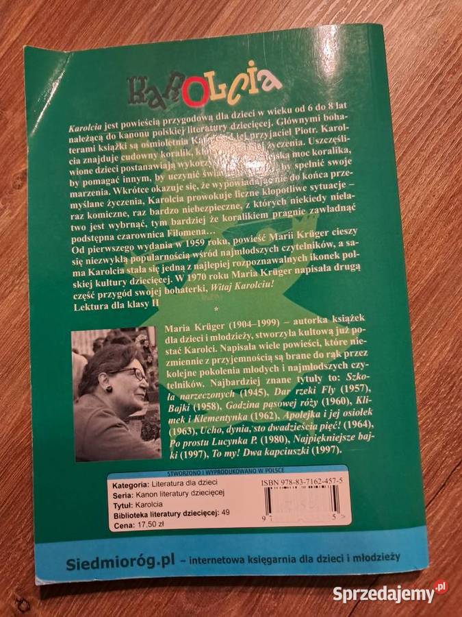 książka Karolcia Marii Kruger stan Sandomierz