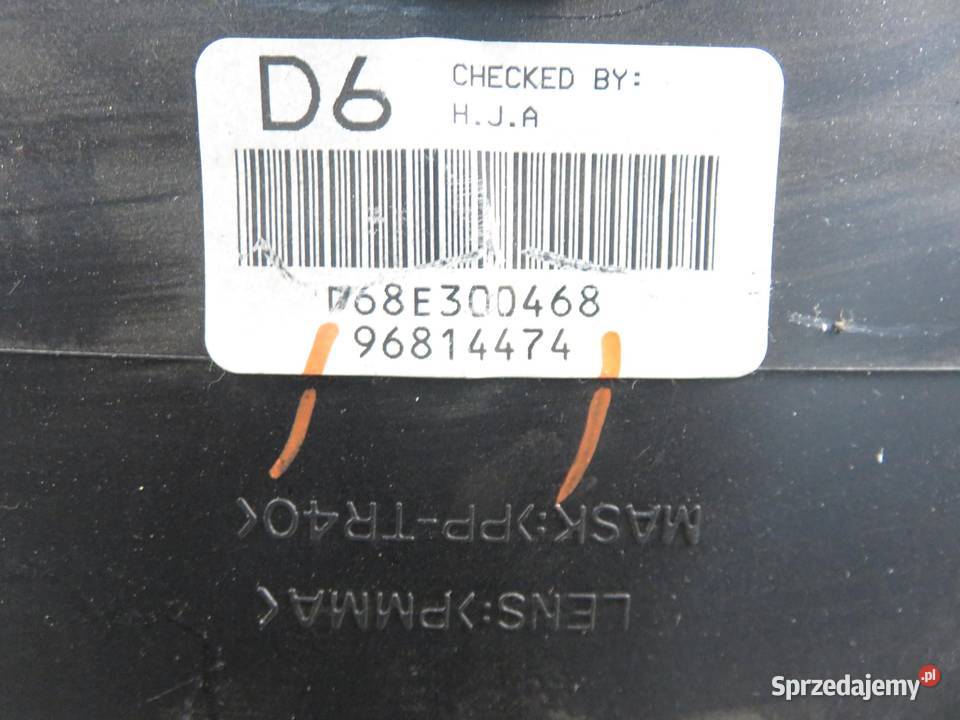 LICZNIK CHEVROLET AVEO T250 14 96814474 osobowe małopolskie