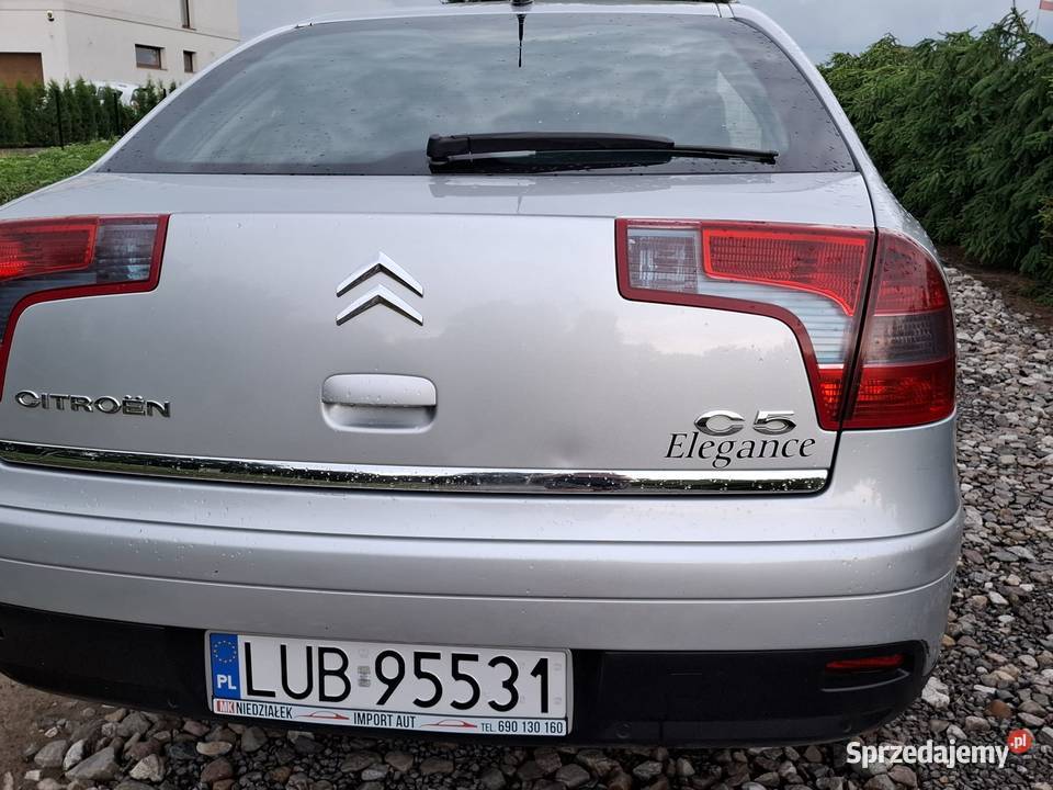 Citroen C5 lift 16hdi uszkodzony Lublin sprzedam