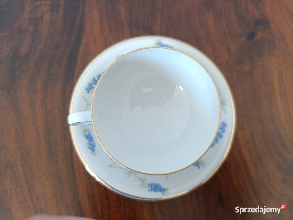 Zeh Scherzer Bavaria porcelana duo filiżanka i Gdańsk