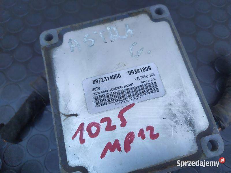 STEROWNIK SILNIKA OPEL 17 D 09391899 Rudziniec