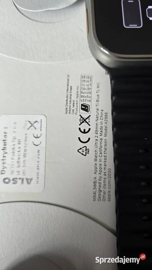 Apple Watch Ultra 2 Apple / iPhone Ostróda