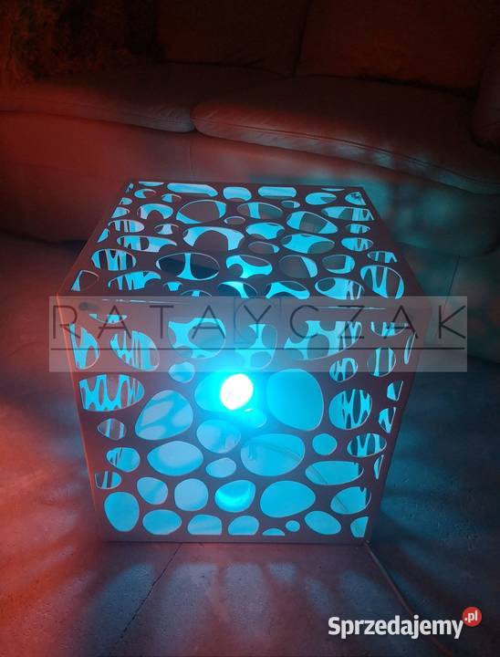 NOWOŚĆ Lampa wewnętrzna metoda CNC RGB LED