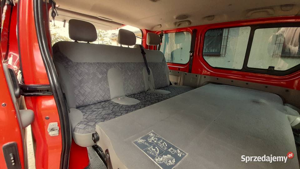 Opel Vivaro 19DCi Passenger Klima Alu Hak 8 osób welurowa tapicerka Nowa Wieś Rzeczna