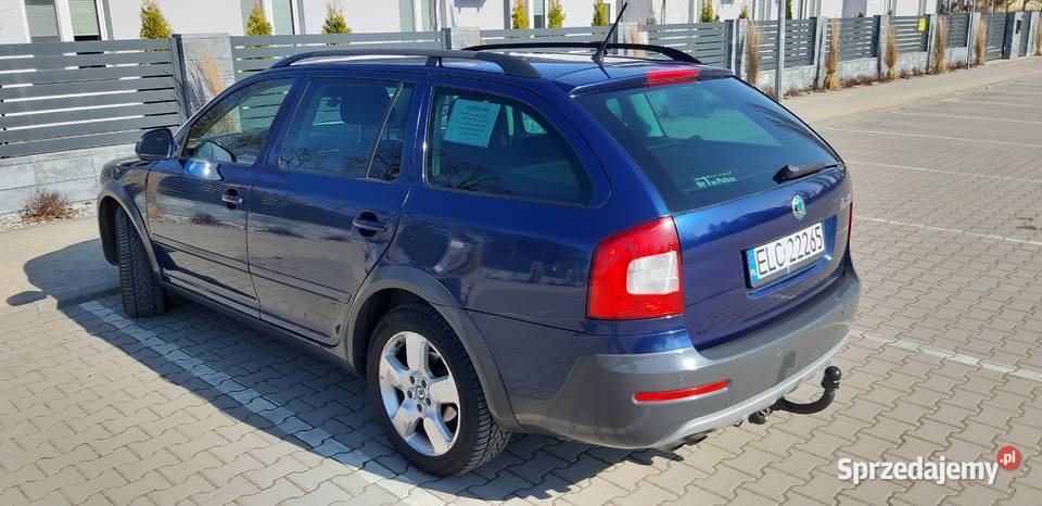 Skoda Octavia II Scout 4x4 kurtyny powietrzne sprzedam