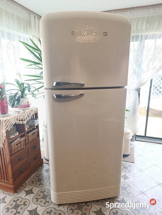 Lodówka SMEG 50S Style FAB50RCR5 no1921 Beżowa 82cm Lodówki i zamrażarki Kulice