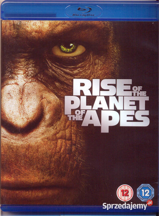 Rise of the Planet of the Apes Blu-ray Włocławek sprzedam