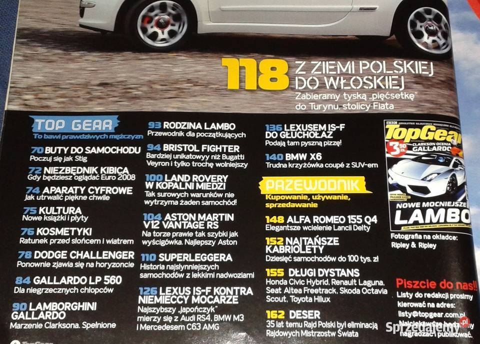 Top Gear Edycja Polska Czerwiec 2008 Chełm