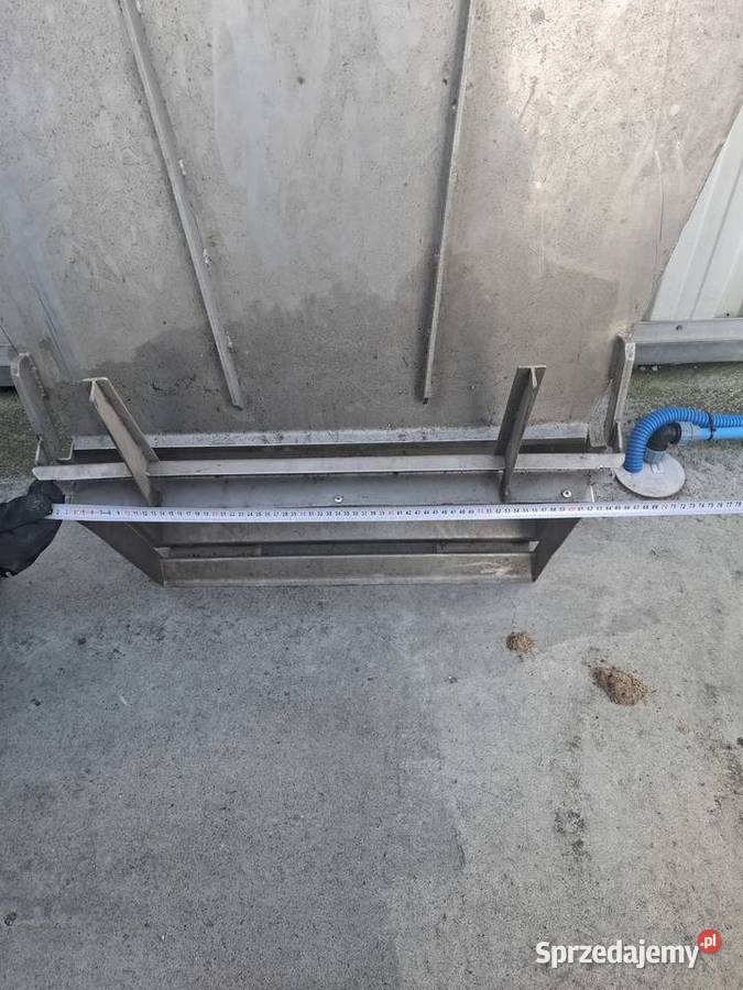 Zsyp z stali nierdzewnej sprzedam