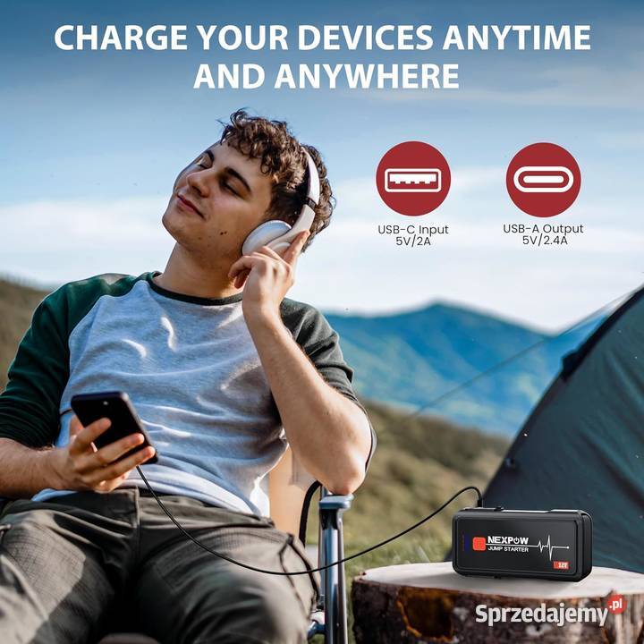NEXPOW Powerbank Urządzenie Rozruchowe do Jaworzno sprzedam