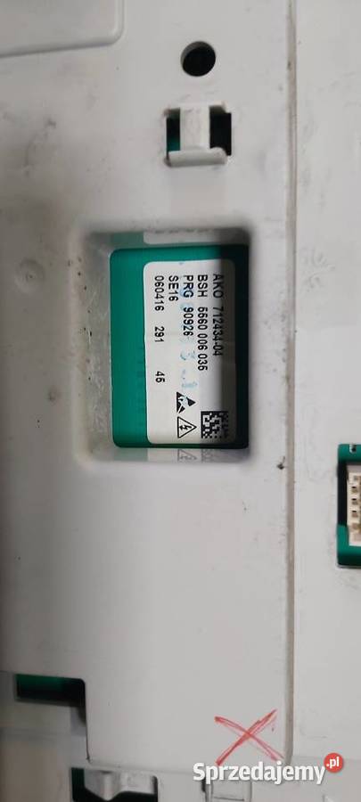 Moduł sterujacy do Bosch Type WCM5 Przodkowo