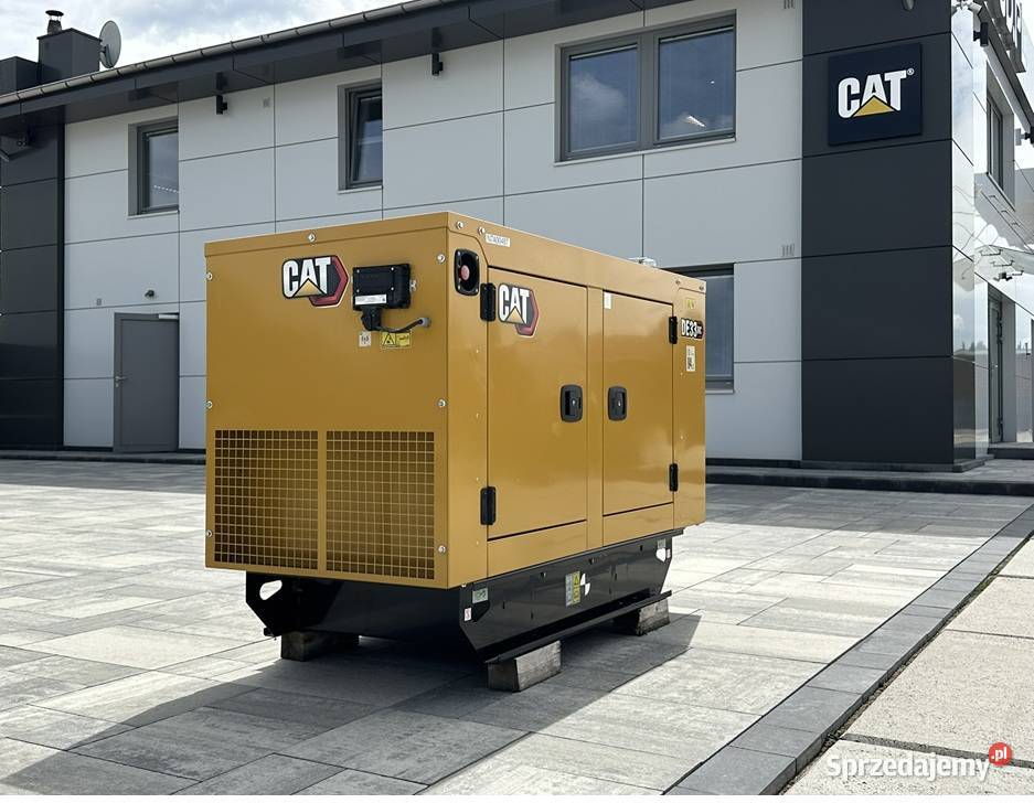 NOWY AGREGAT PRĄDOTWÓRCZY CAT DE33GC Tuliszków