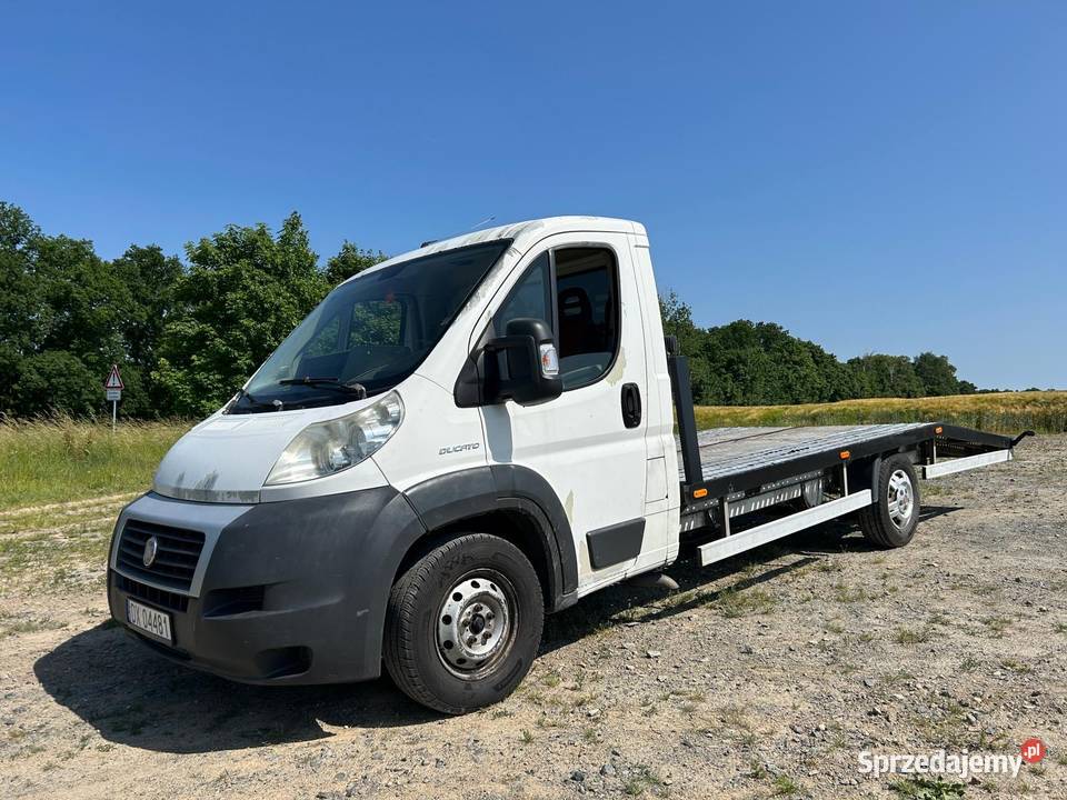 Fiat ducato 30d 2012r auto laweta dolnośląskie Wrocław