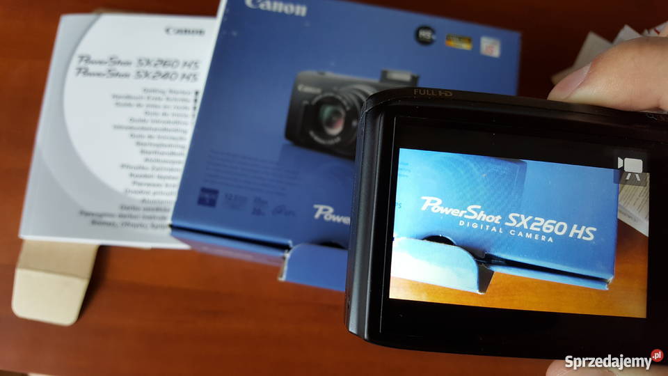 Aparat cyfrowy Canon PowerShot SX260 HS Bylice